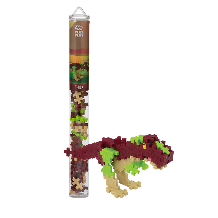 Tube - T-Rex with brown T-Rex build