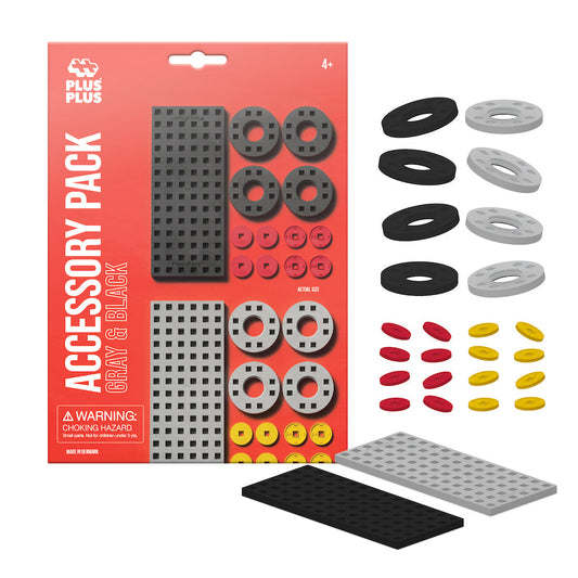 Plus-Plus Accessory Pack / Gray & Black