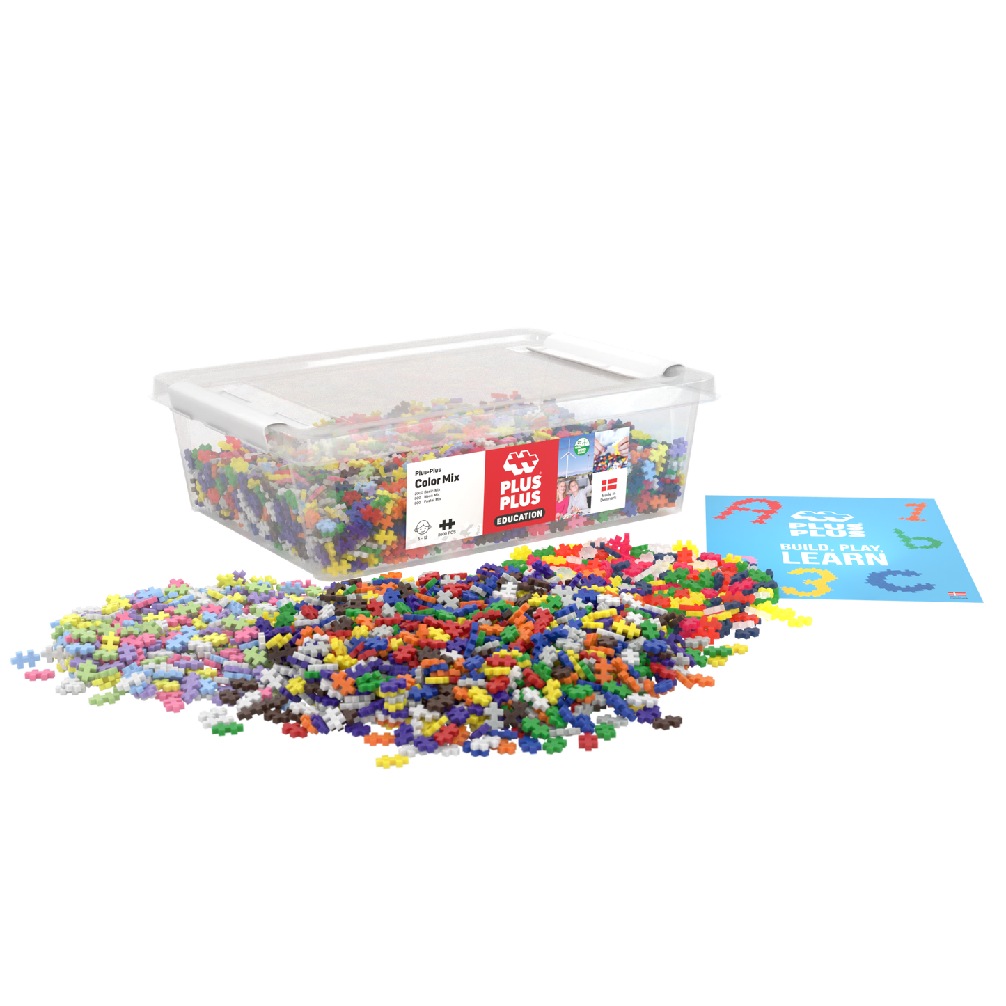 3600 pc All Colors in Tub