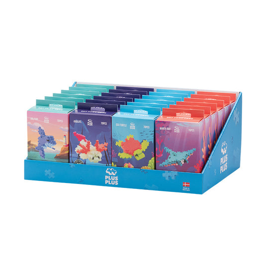 24 pc Counter Display - Color Animals Aquatics