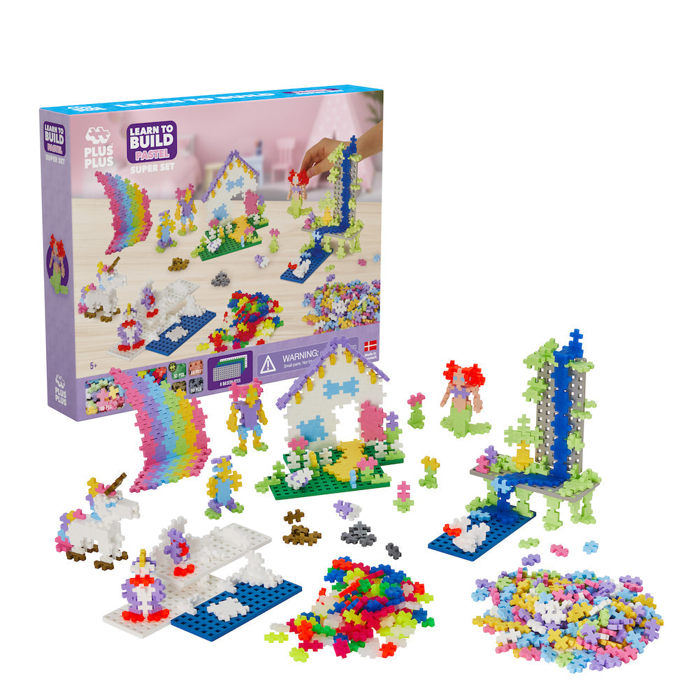 Learn To Build Super Set - Pastel