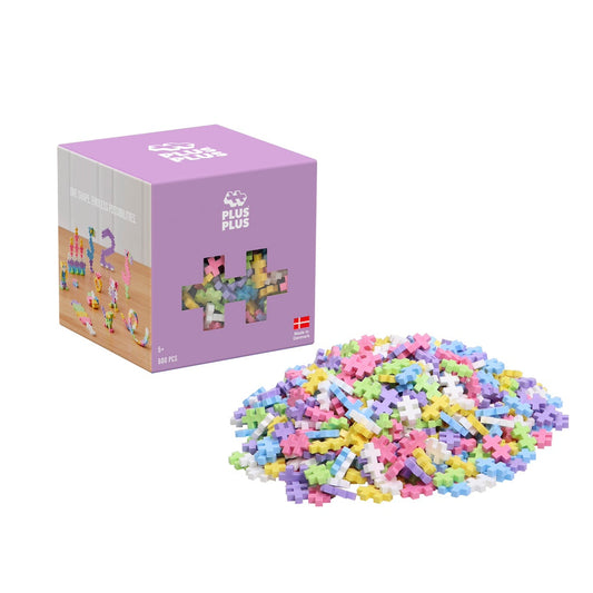 600 pc Open Play Mix - Pastel box with a pile of pastel pieces