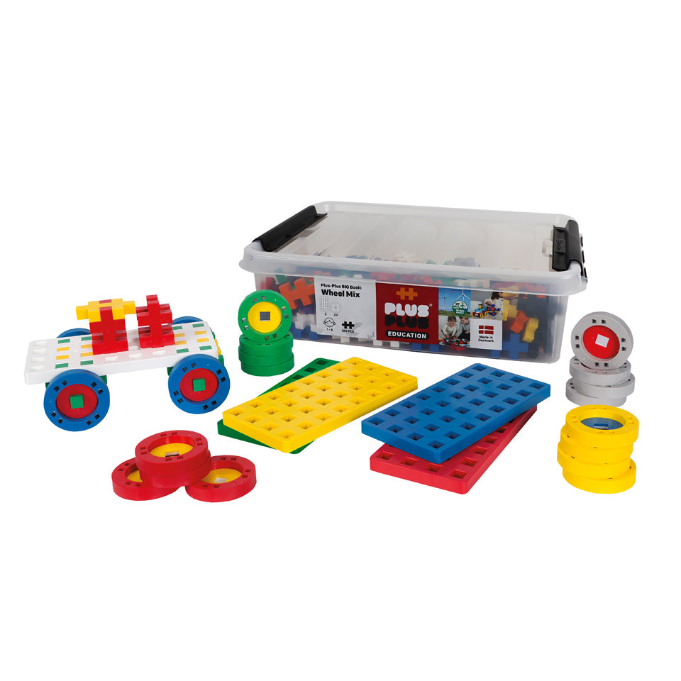 BIG GO! Educational Tub - 200 pcs Basic Mix