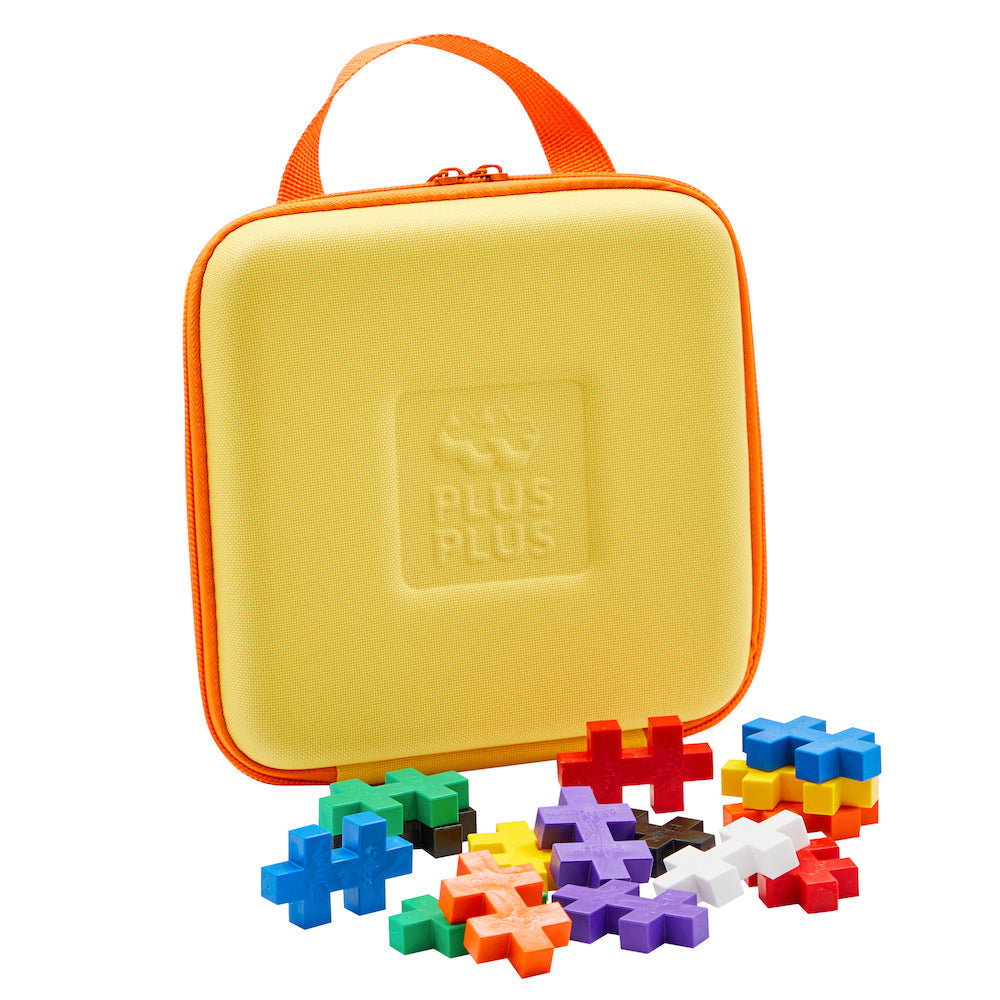 Yellow BIG Travel Case with BIG pieces