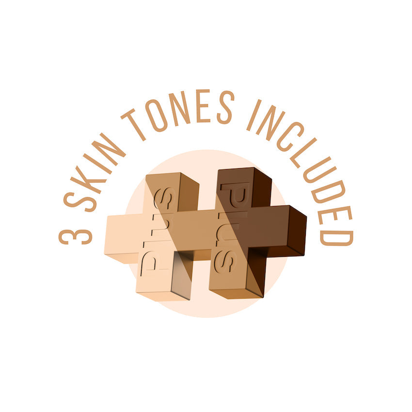 Tube - Everyday Heroes - Medical: 3 skin tones included