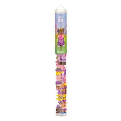 Tube - Princess: tube of pink, purple and skin-tone pieces