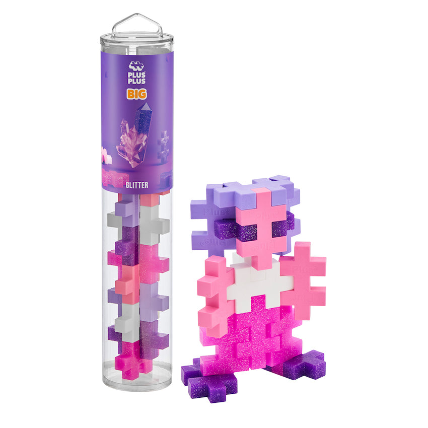 BIG 15 pc Tube - Glitter with figure build