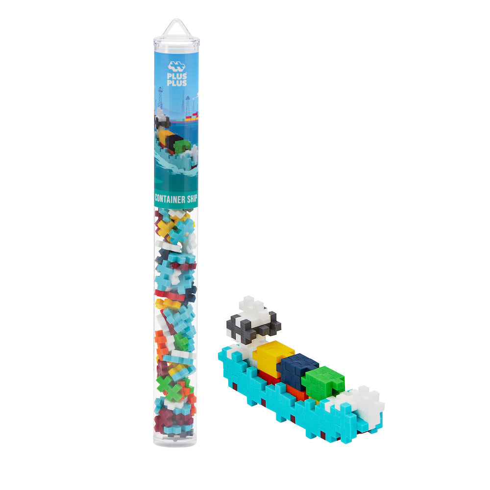 Tube - Container Ship with container ship build
