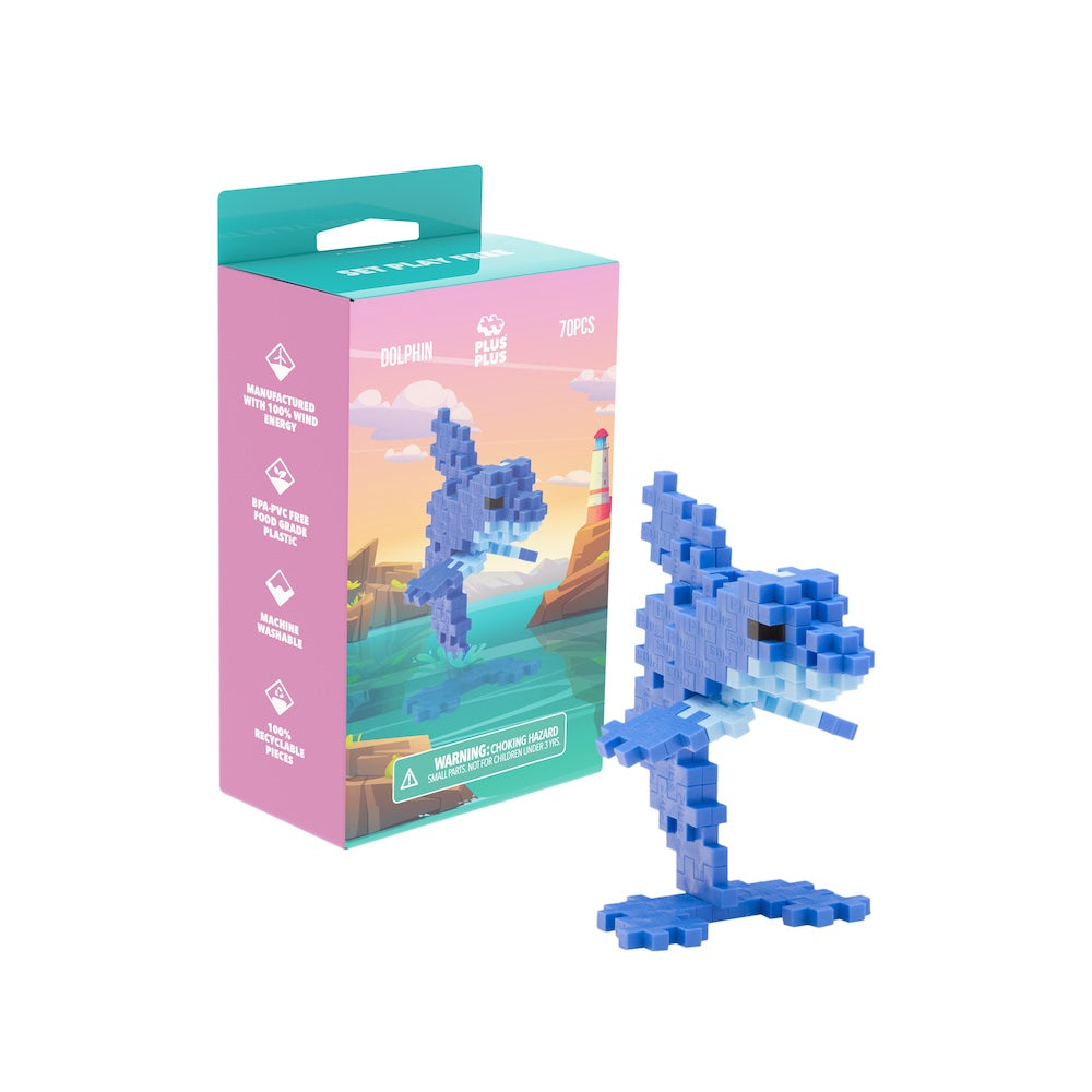 Box - Dolphin with blue dolphin build