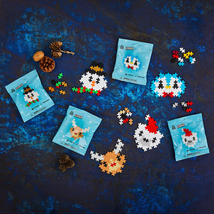 48pc Puzzle by Number® Holiday Faces Program