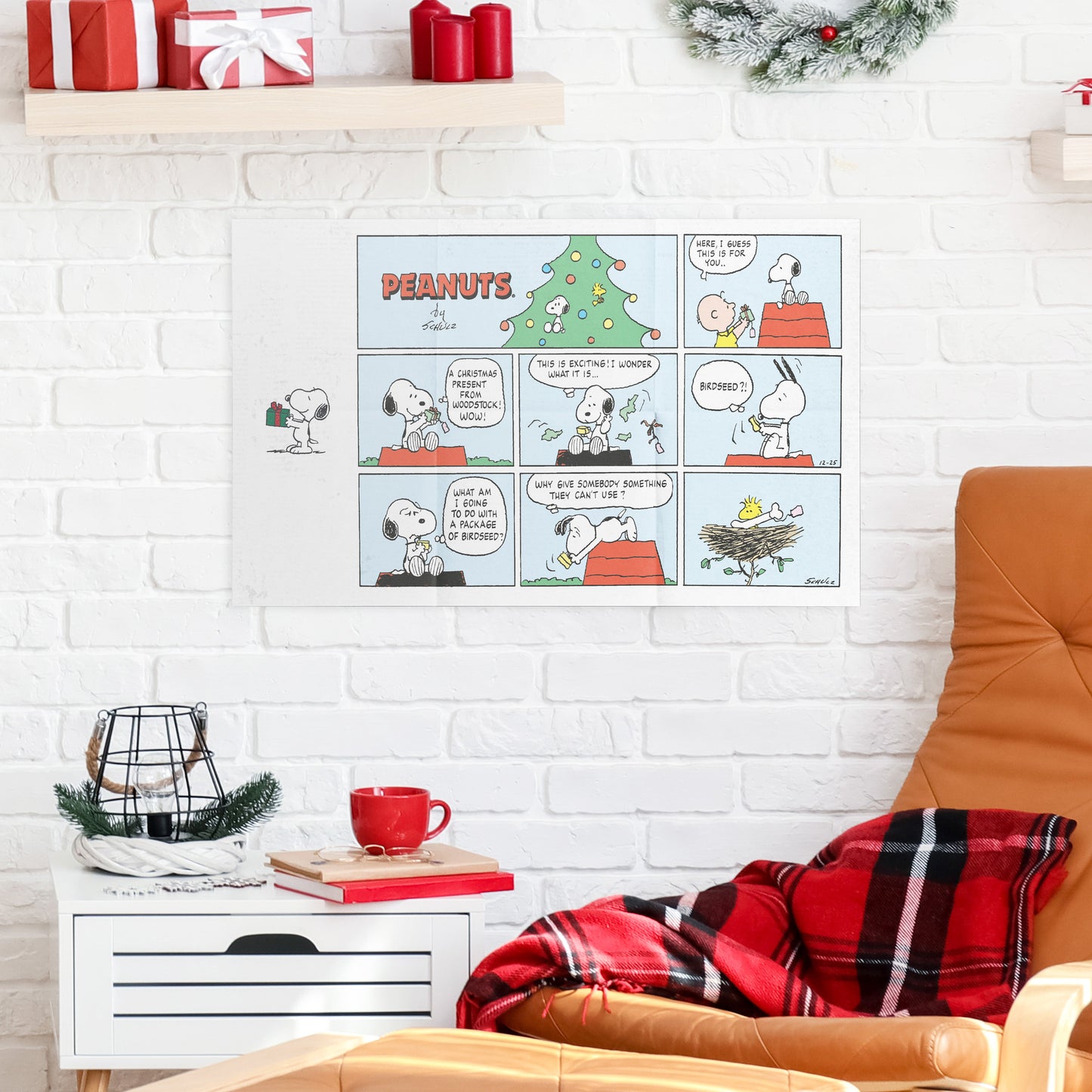 Santa Snoopy - 275 pc Puzzle By Number®