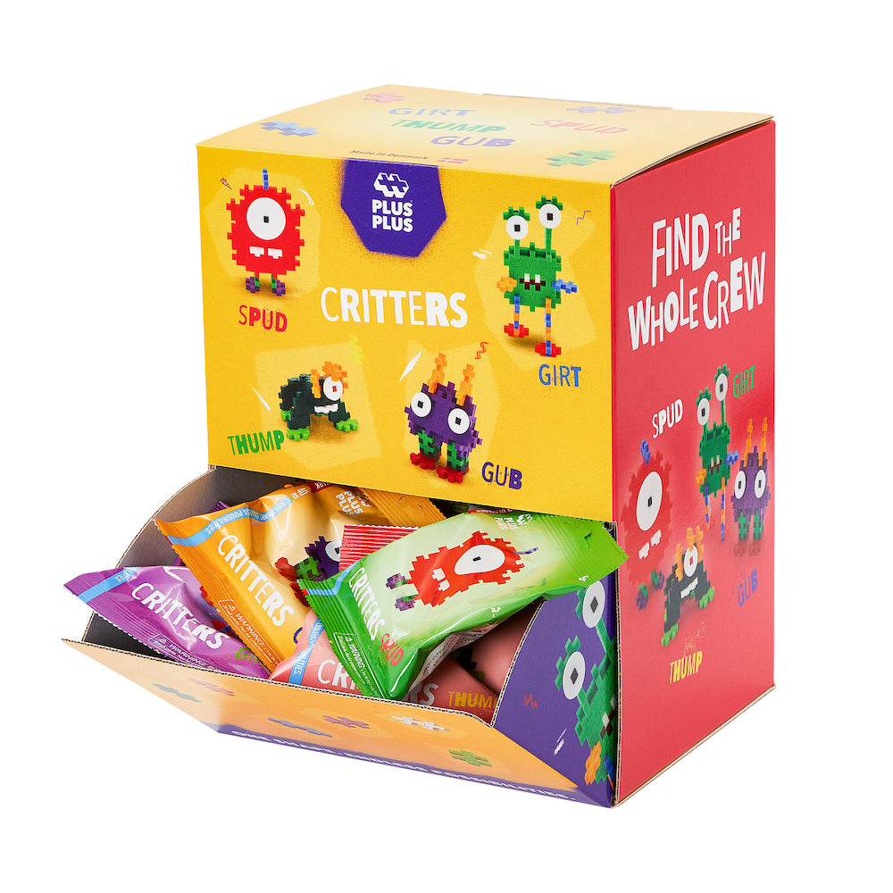 48 pc Critters Display Program – Plus-Plus USA Wholesale
