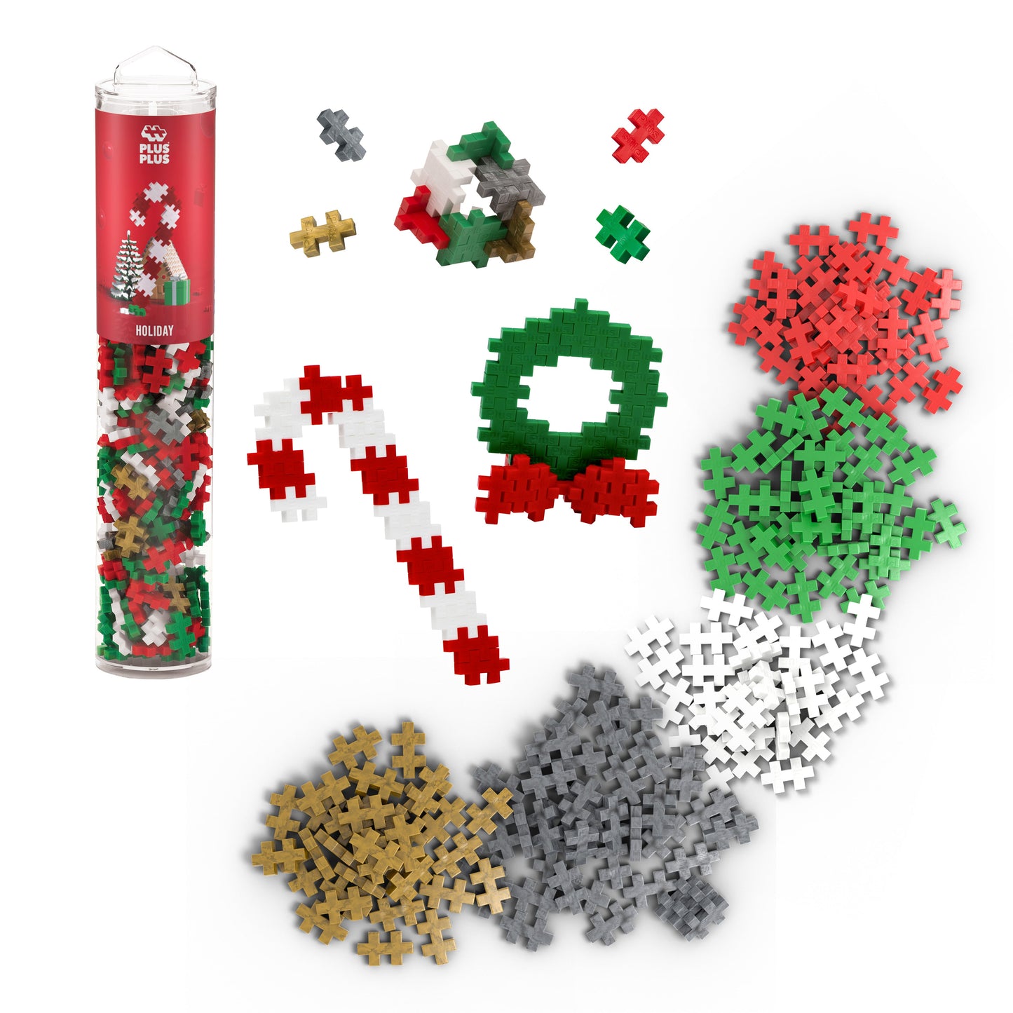 Tube - 240 pc - Holiday Mix