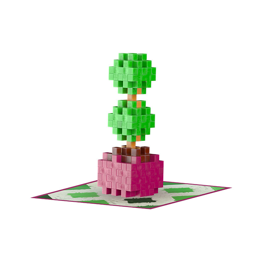 Tasteful Topiary build on its build mat