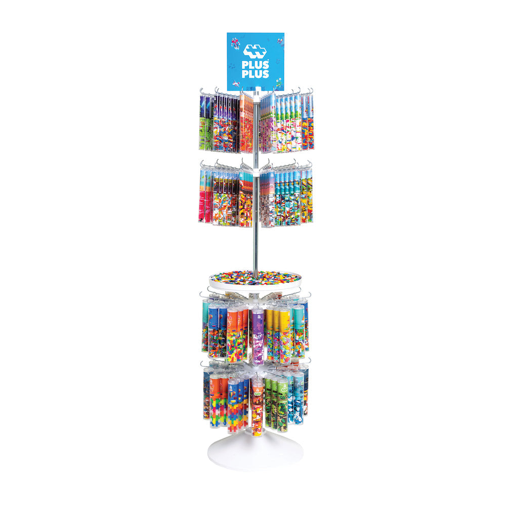 4-Tier Spinner Program - All Tubes – Plus-Plus USA Wholesale