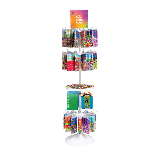 204 pc 4-Tier Floor Spinner Program - Baseplate & Travel