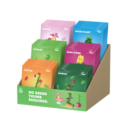36pc Playful Plant Packets - Display Program: display tray of plant packets