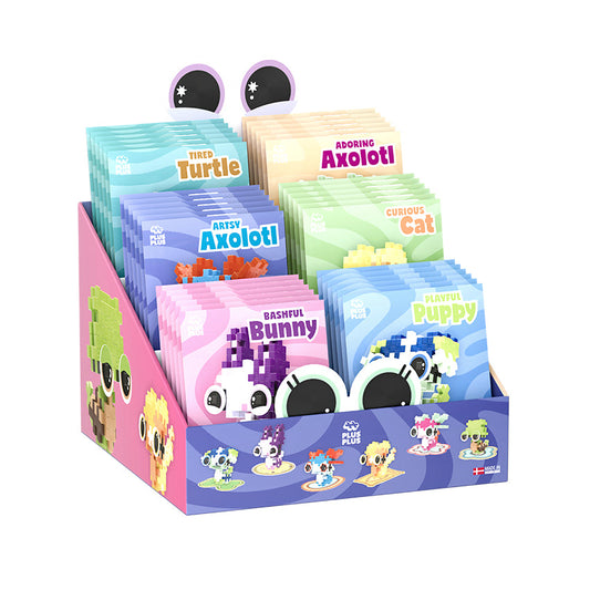 Plus-Plus Pet Packets - 36 pc Display Program