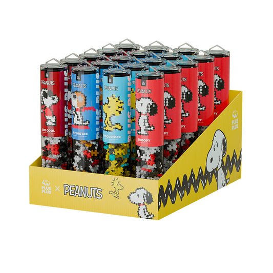 20 Piece Peanuts® Puzzle by Number® Tubes Assortment
