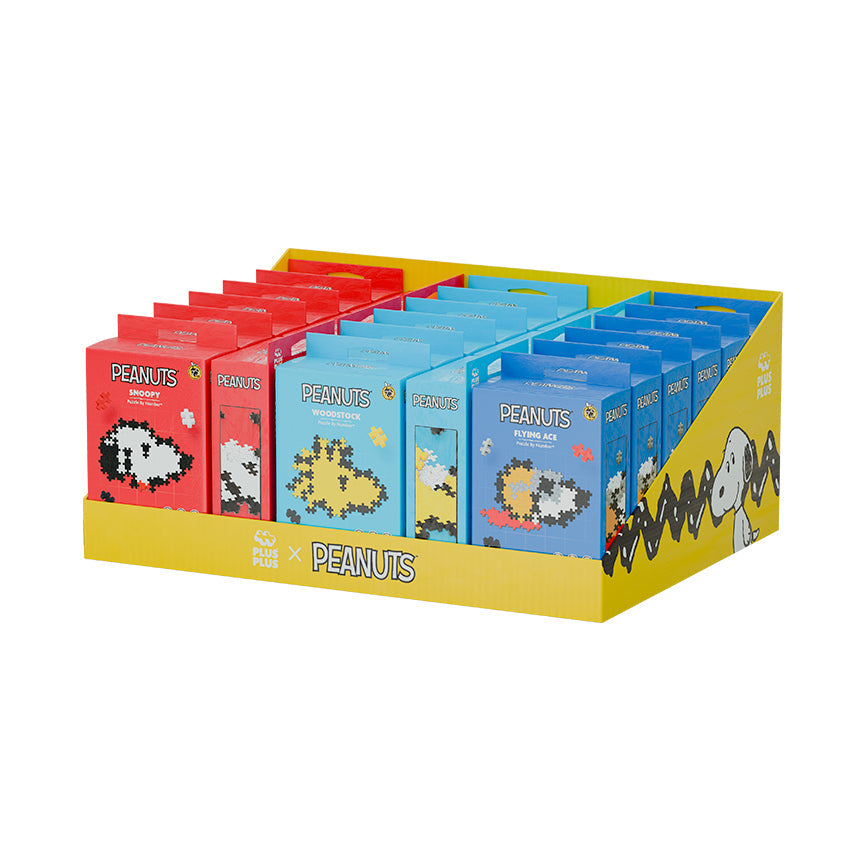 24 Piece Peanuts® Puzzle by Number® Box Assortment