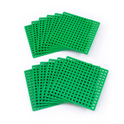 Baseplate 12-pack, Green