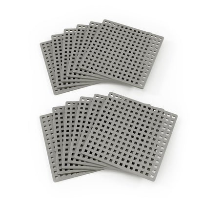 Baseplate 12-pack, Gray