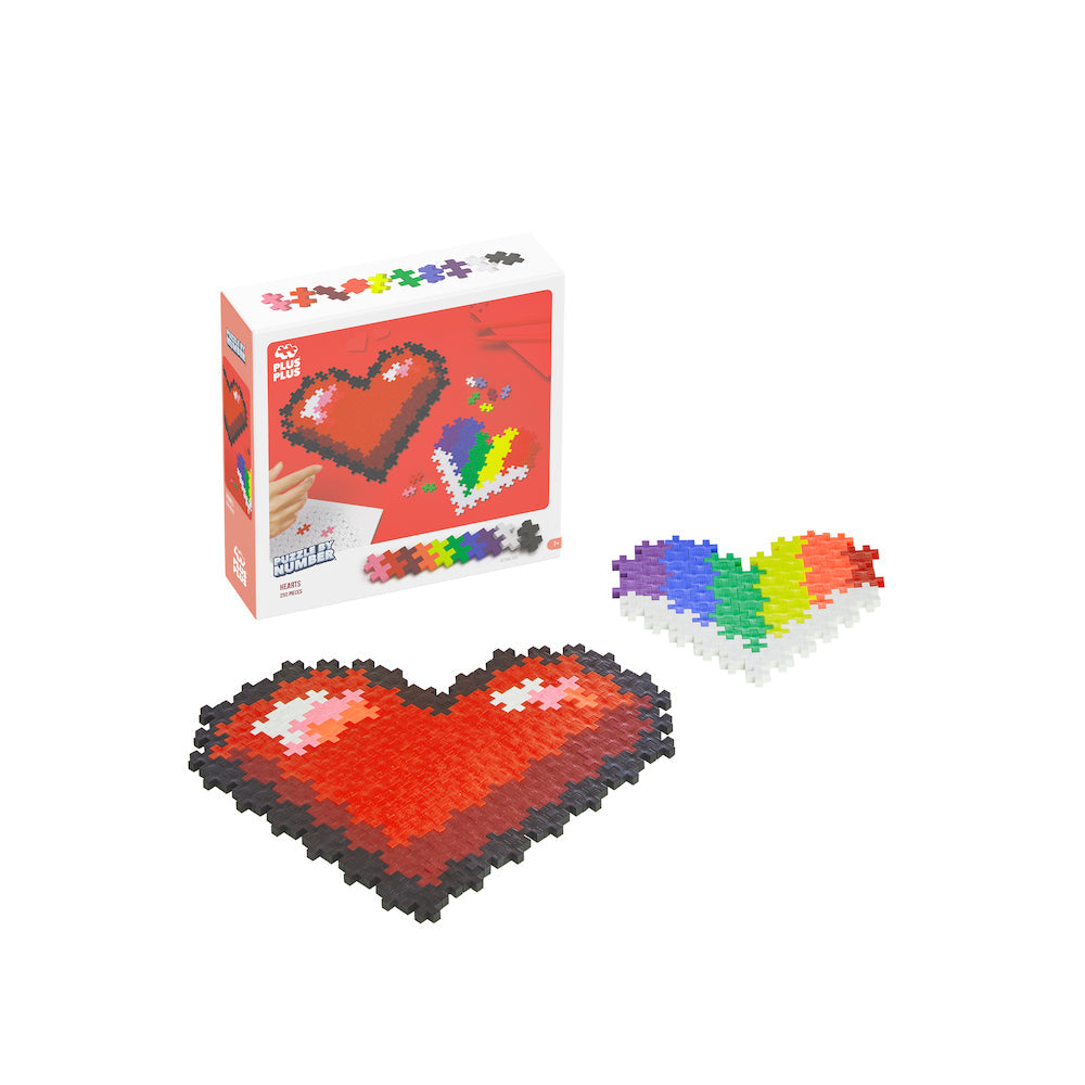 Puzzle By Number® - 250 pc Hearts
