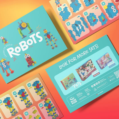 Learn To Build - Robots 275 pcs