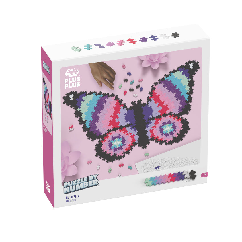 Puzzle By Number®- 800 pc Butterfly